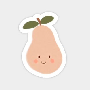 Pear Cutie Illustration 2 Sticker